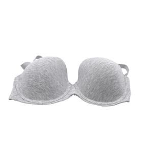 Bali‎ Women's Lightly Lined Heather Gray Underwire Bra Size 36DD